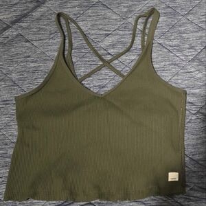 Vuori Rib Crop Tank XL